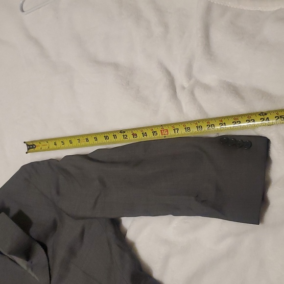 Calvin Klein Charcoal Blazer Suit Coat - Picture 11 of 11